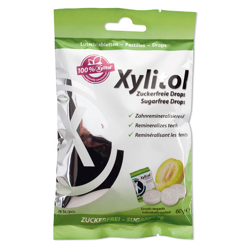 MIRADENT Xylitol Drops zuckerfrei Melon