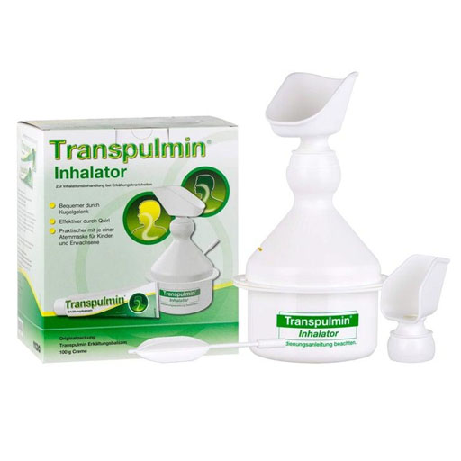TRANSPULMIN Erkältungsbalsam + Inhalator