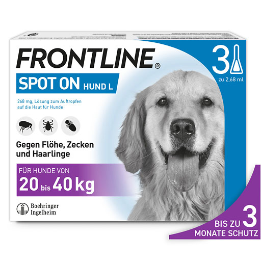 FRONTLINE Spot on H 40 Lösung f.Hunde