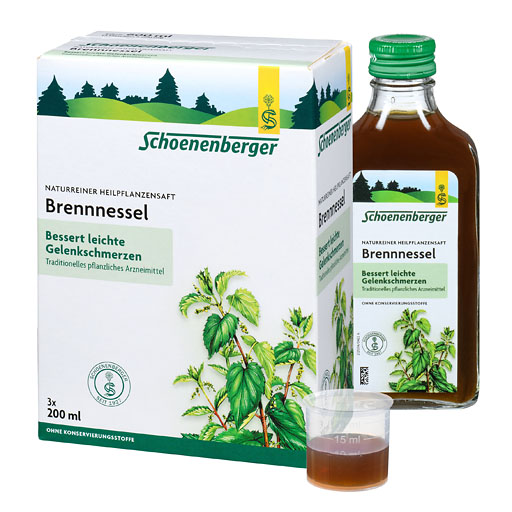 BRENNNESSELSAFT Schoenenberger