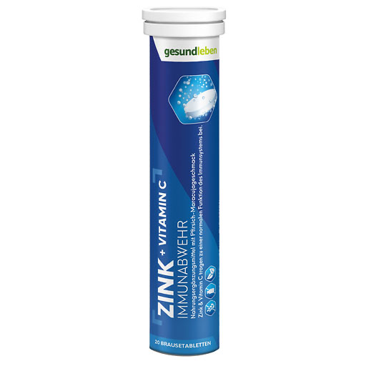 GESUND LEBEN Zink+Vitamin C Brausetabletten