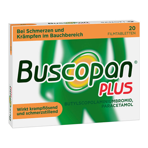BUSCOPAN plus 10 mg/500 mg Filmtabletten