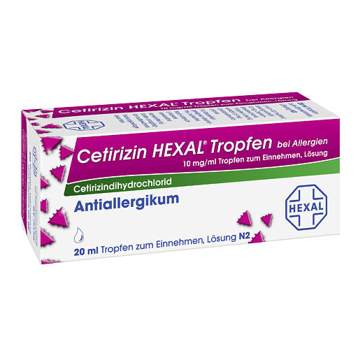 CETIRIZIN HEXAL Tropfen bei Allergien