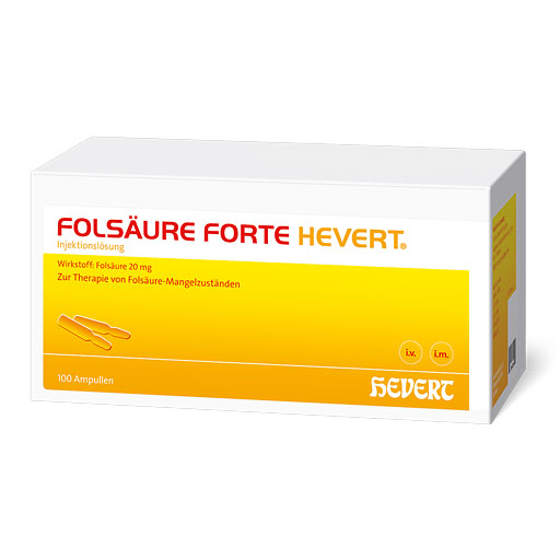 FOLSÄURE HEVERT forte Ampullen