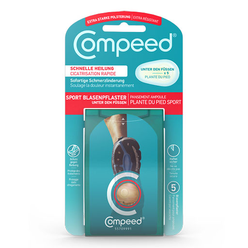 COMPEED Blasenpflaster unter den Füßen