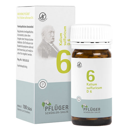 BIOCHEMIE Pflüger 6 Kalium sulfuricum D 6 Tabl.