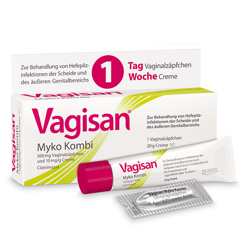 VAGISAN Myko Kombi 1-Tagestherapie