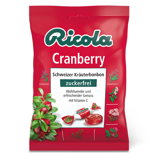RICOLA o.Z.Beutel Cranberry Bonbons