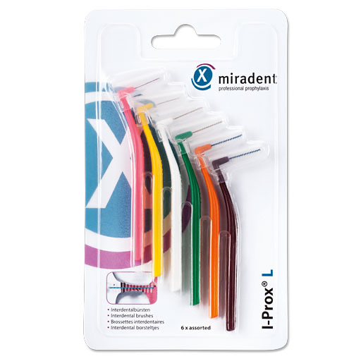 MIRADENT Interdentalbürste I-Prox L sortiert