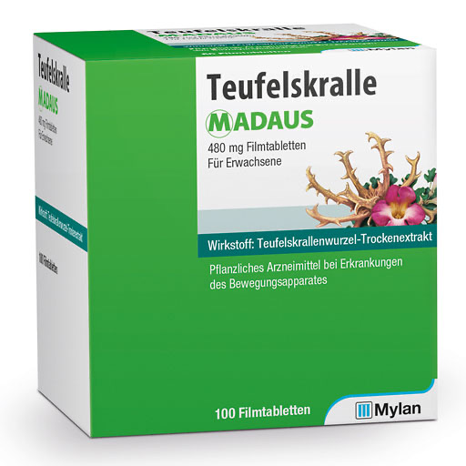 TEUFELSKRALLE MADAUS Filmtabletten