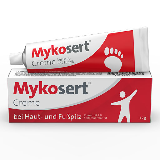 MYKOSERT Creme bei Haut- und Fußpilz