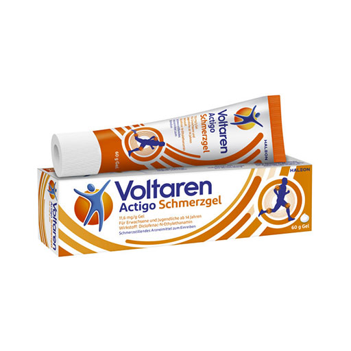 VOLTAREN Actigo Schmerzgel 11,6 mg/g