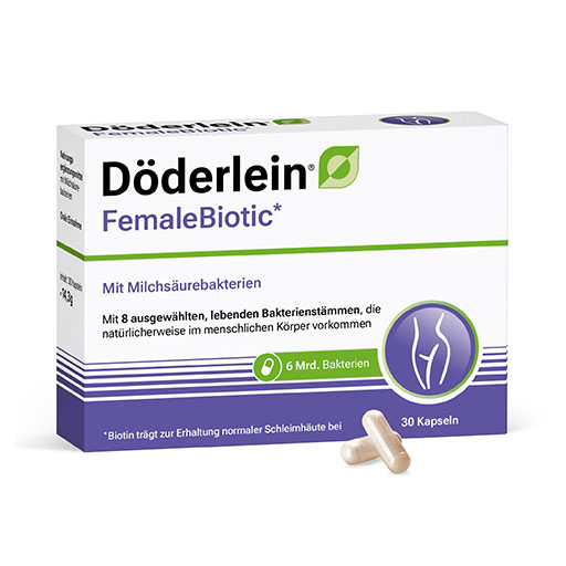 DÖDERLEIN Female Biotic m.Milchsäurebakterien Kps.