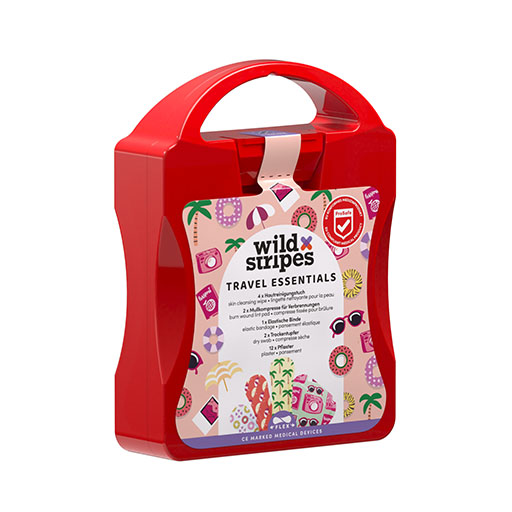 WILD STRIPES Travel Essentials First Aid Kit