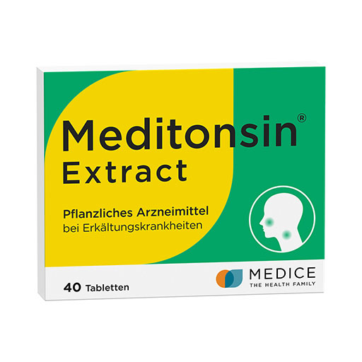 MEDITONSIN Extract pflanzliche Erkältungstabletten