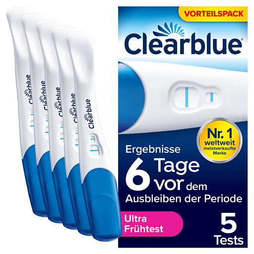 CLEARBLUE Schwangerschaftstest frühe Erkennung
